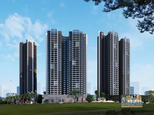 时代花生II惊艳亮相！天河CBD三地铁，9月开盘推89-129㎡N+1户型(图3)