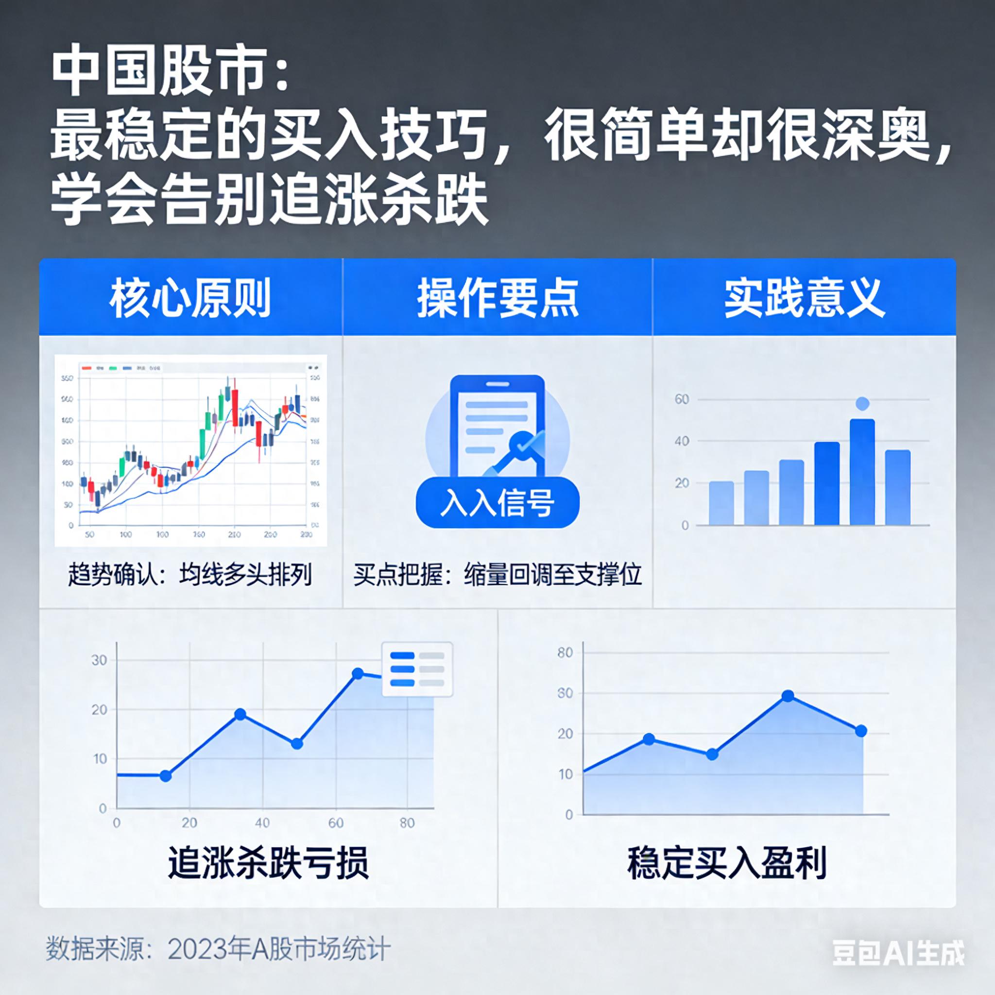 炒股总追涨杀跌亏惨？掌握这三个技巧，跳出循环稳盈利